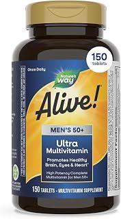 Nature's Way Alive! Ultra Potency Multivitamin for Men 50 Plus