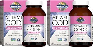 Garden of Life Vitamin Code Multivitamin for Women 50 and Over